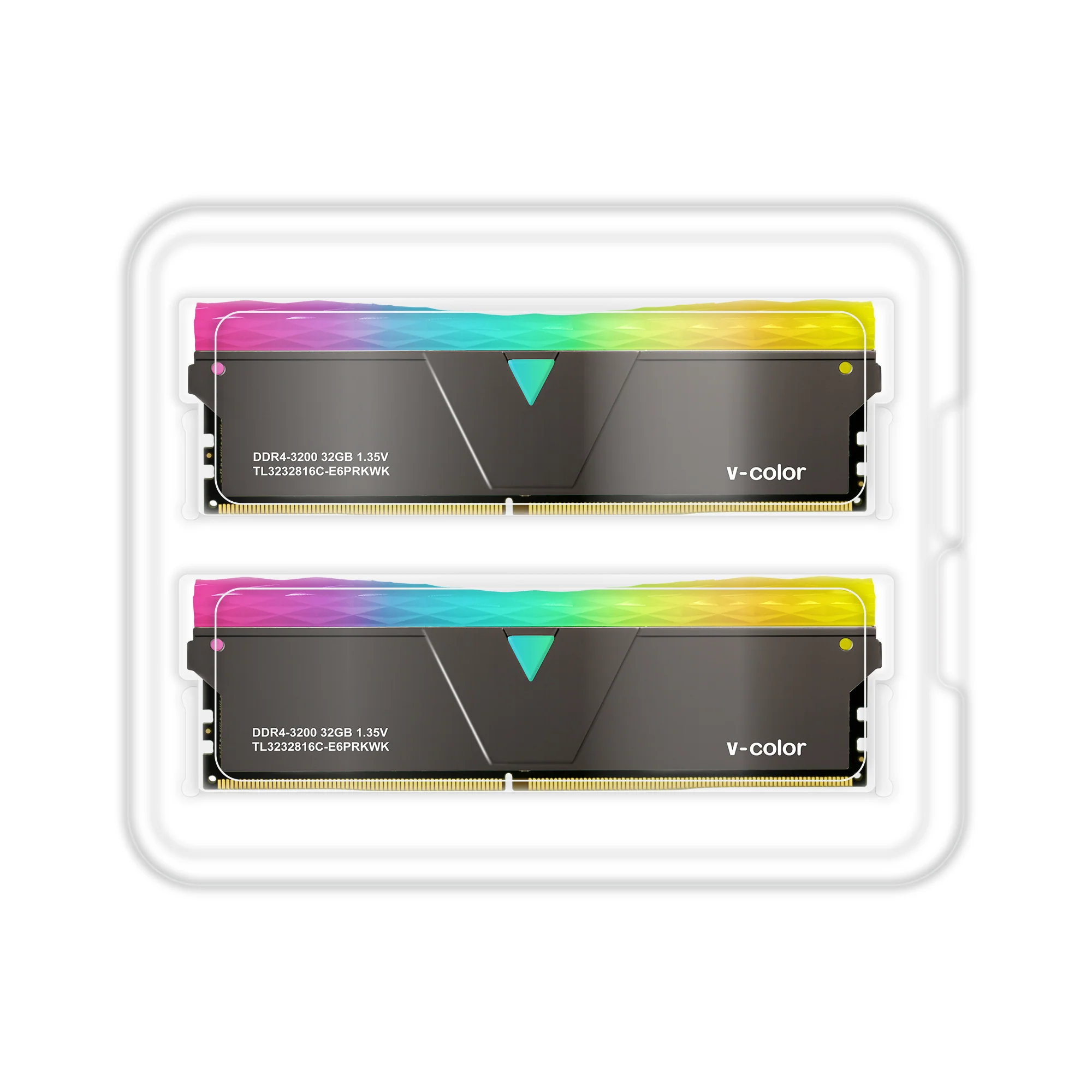 DDR4 | Prism Pro RGB | 64GB (32GBx2) | Gaming Memory | U-DIMM - Image 2