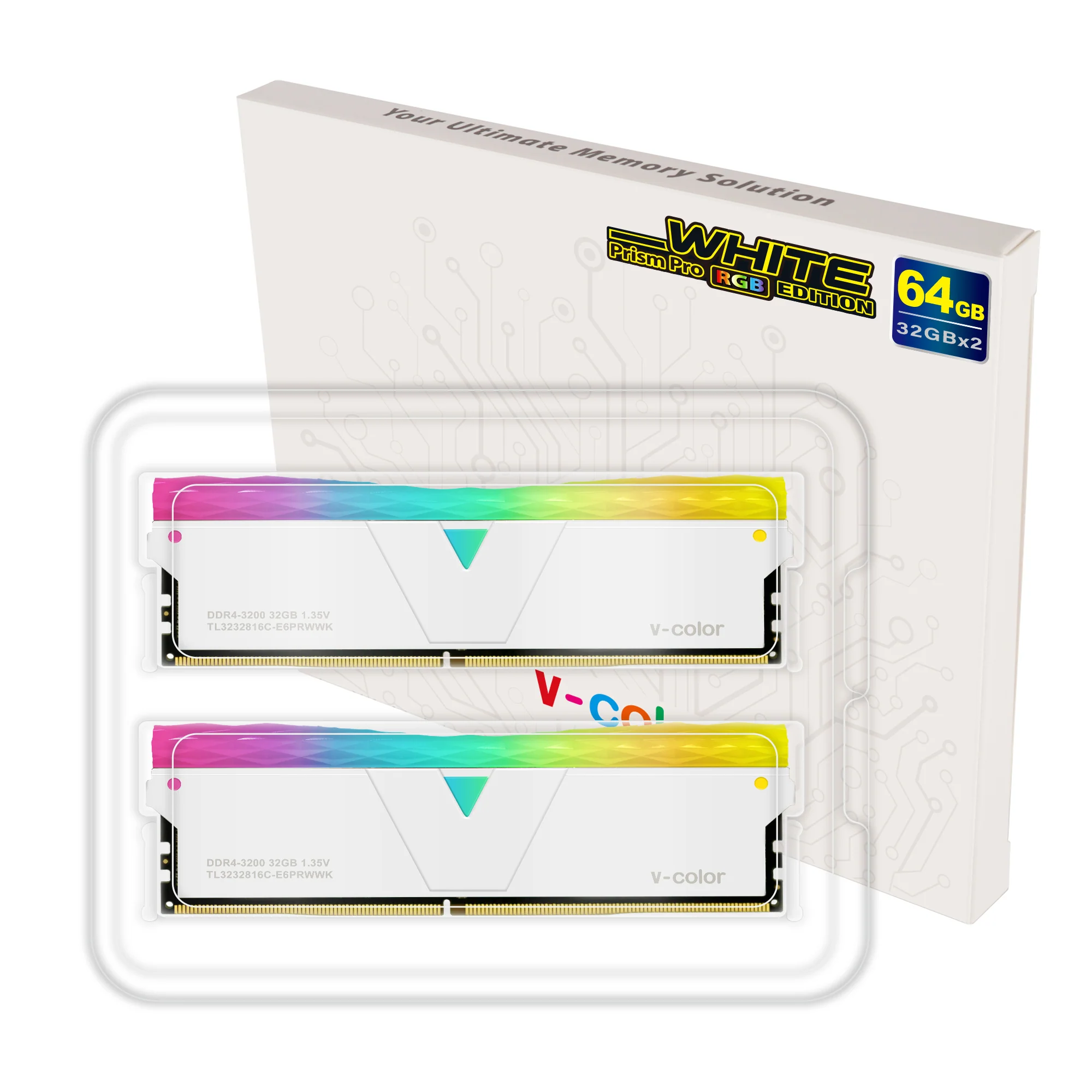 DDR4 | Prism Pro RGB | 64GB (32GBx2) | Gaming Memory | U-DIMM - Image 6