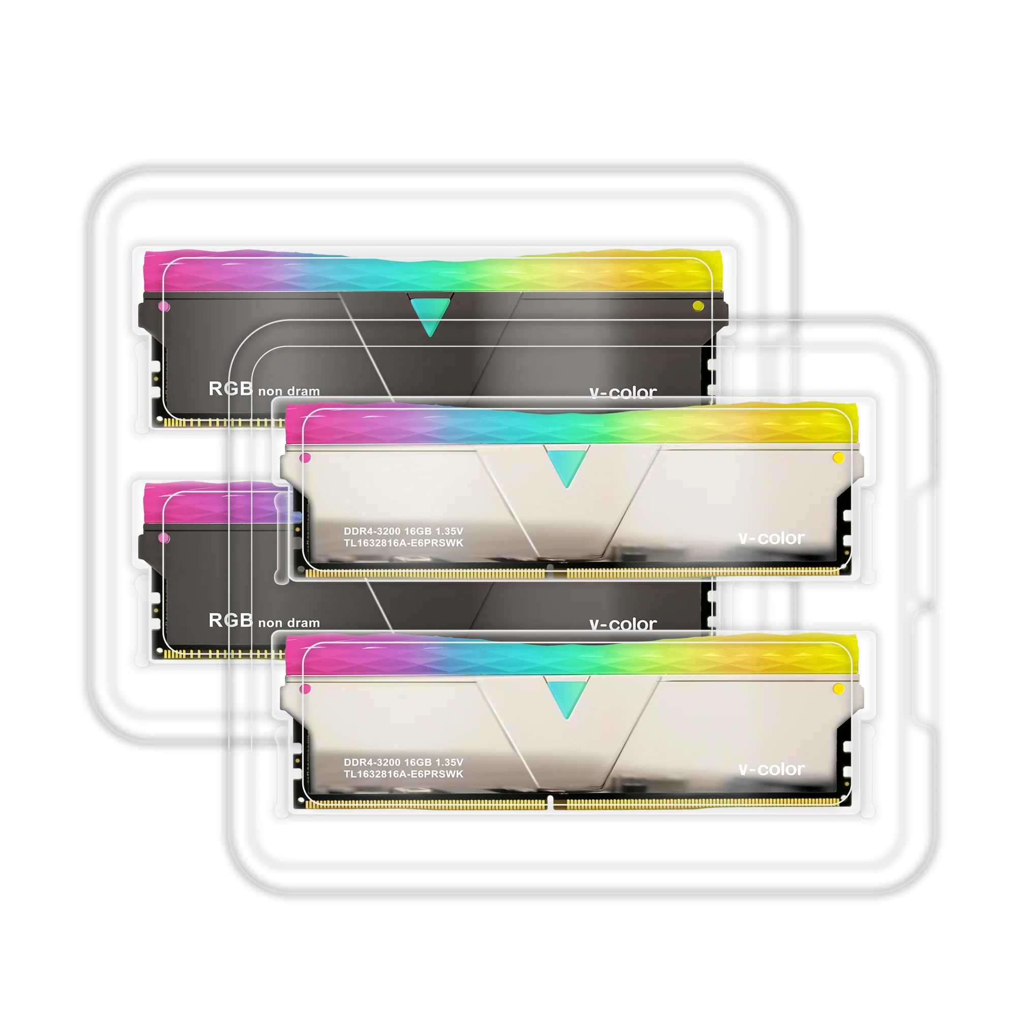 DDR4 | SCC Kit 2+2 Prism Pro RGB | 32GB (16GBx2) | Gaming Memory | U-DIMM - Image 21