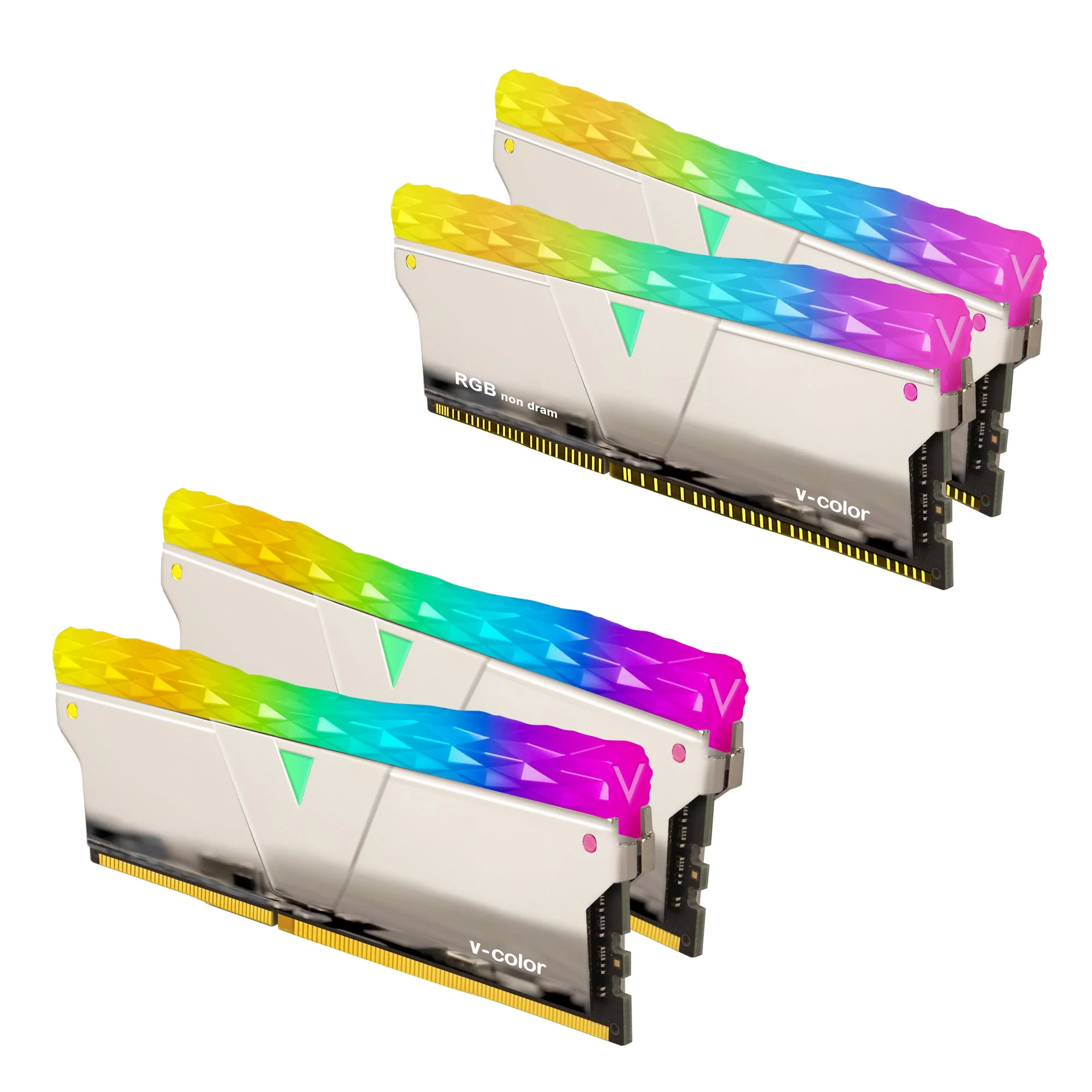 DDR4 | SCC Kit 2+2 Prism Pro RGB | 32GB (16GBx2) | Gaming Memory | U-DIMM - Image 3
