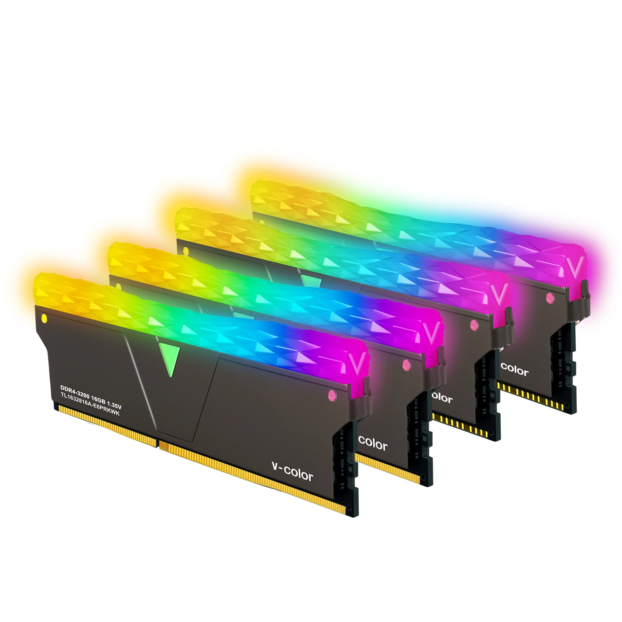 DDR4 | SCC Kit 2+2 Prism Pro RGB | 32GB (16GBx2) | Gaming Memory | U-DIMM - Image 4