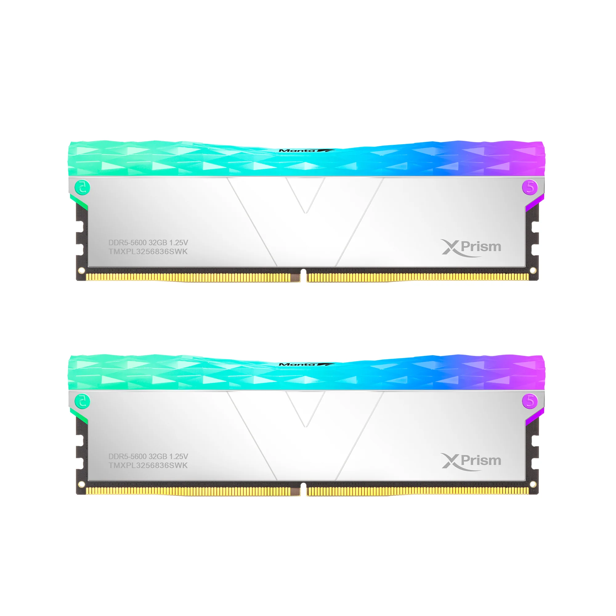 DDR5 | [Manta] XPrism RGB | 64GB (32GBx2) | INTEL XMP | Gaming Memory - Image 3